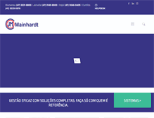 Tablet Screenshot of mainhardt.com.br