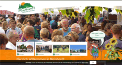 Desktop Screenshot of mainhardt.de